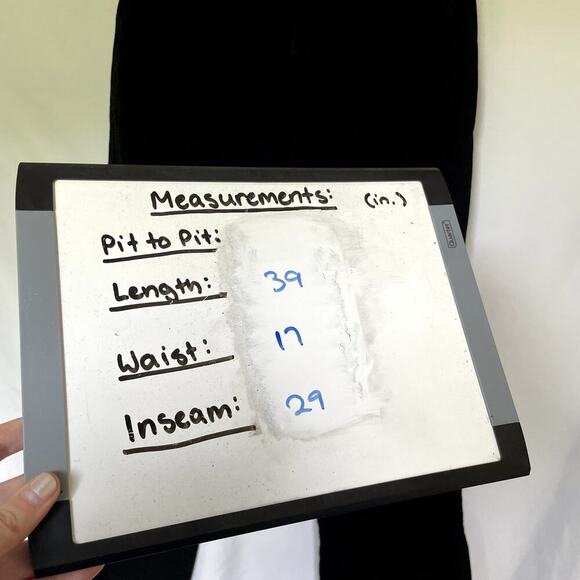 Riders by Lee black jeans cotton pants women's size 16 pockets casual pants - Picture 3 of 6